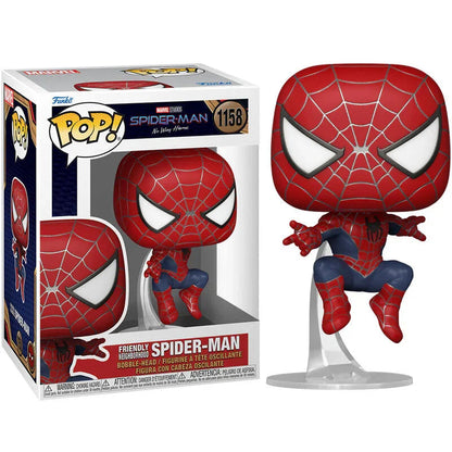 Funko Pop! Marvel Spider-Man No Way Home Spider-Man - Figura da Collezione Vinyl Nerdscape