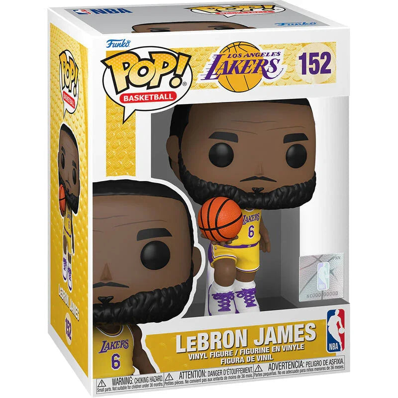 Funko Pop! NBA Los Angeles Lakers LeBron James - Figura da Collezione Vinyl Nerdscape