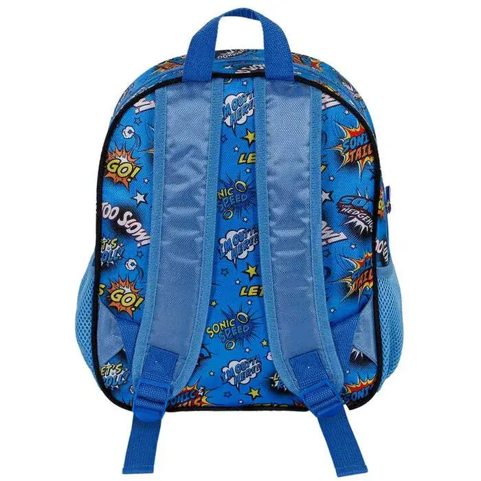 Sonic The Hedgehog Lets Roll 3D backpack 31cm Nerdscape