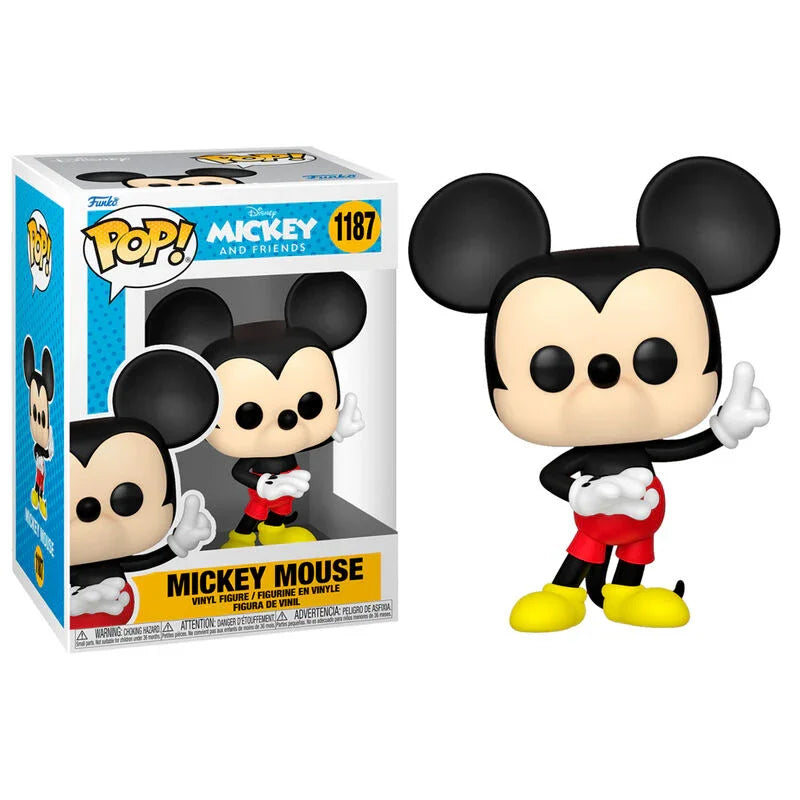 Funko Pop! Disney Classics Mickey Mouse - Figura da Collezione Vinyl Nerdscape
