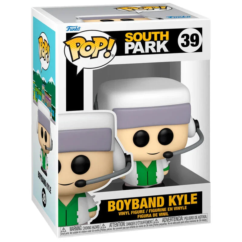 Funko Pop! South Park Kyle - Figura da Collezione Vinyl Nerdscape
