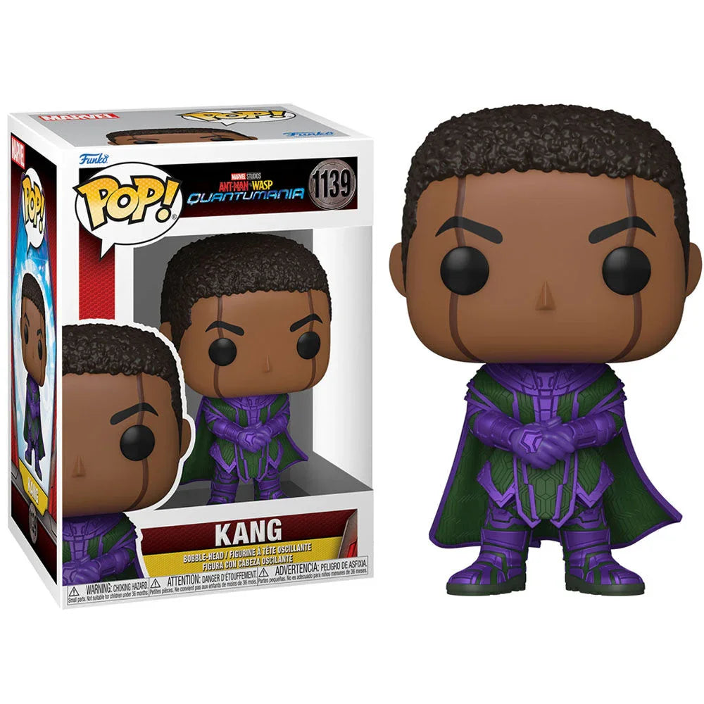 Funko Pop! Marvel Ant-Man and the Wasp Quantumania Kang - Figura da Collezione Vinyl Nerdscape