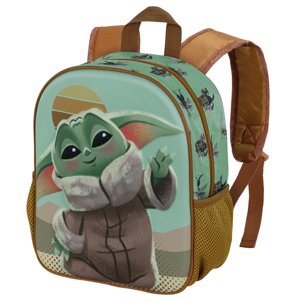 Star Wars The Mandalorian Grogu Say Hi 3D backpack 31cm Nerdscape