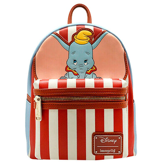 Sac à dos Loungefly Disney Dumbo à rayures 26 cm