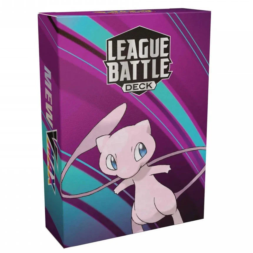 Spanish Blister Pokemon League Battle Mew VMax Trading Card Game Nerdscape