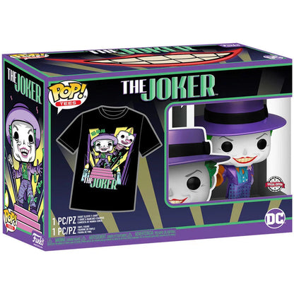 Funko Pop! Batman & The Joker - Figura da Collezione Vinyl Metallic Exclusive Nerdscape