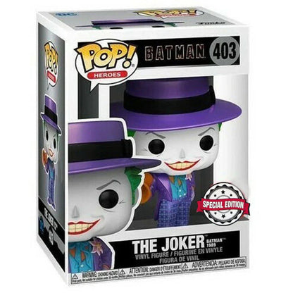 Funko Pop! Batman & The Joker - Figura da Collezione Vinyl Metallic Exclusive Nerdscape