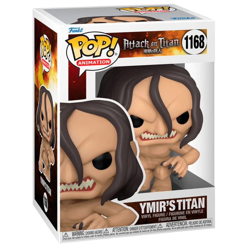 Funko Pop! Attack on Titan Ymir's Titan - Figura da Collezione Vinyl Nerdscape