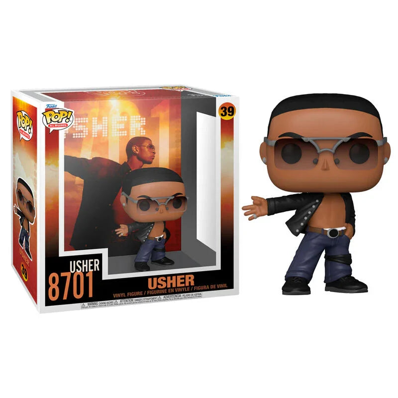 Funko Pop! Album Usher 8701 - Figura da Collezione Vinyl Nerdscape