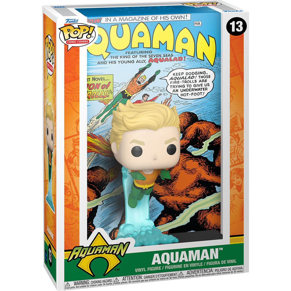 POP figure Comic Cover DC Comics Aquaman - Nerdscape