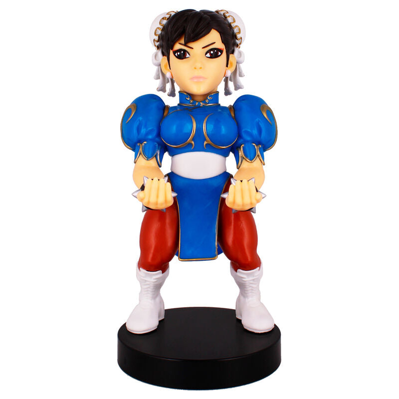 Street Fighter Chun Li figure clamping bracket Cable guy 20cm Nerdscape
