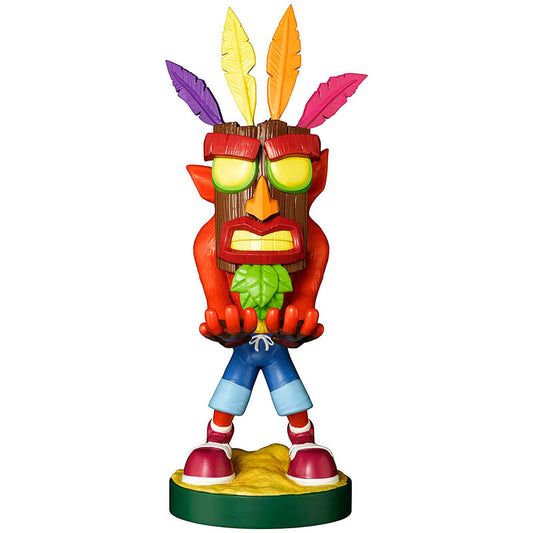 Support de fixation pour figurine Crash Bandicoot Aku Aku, câble de 20 cm