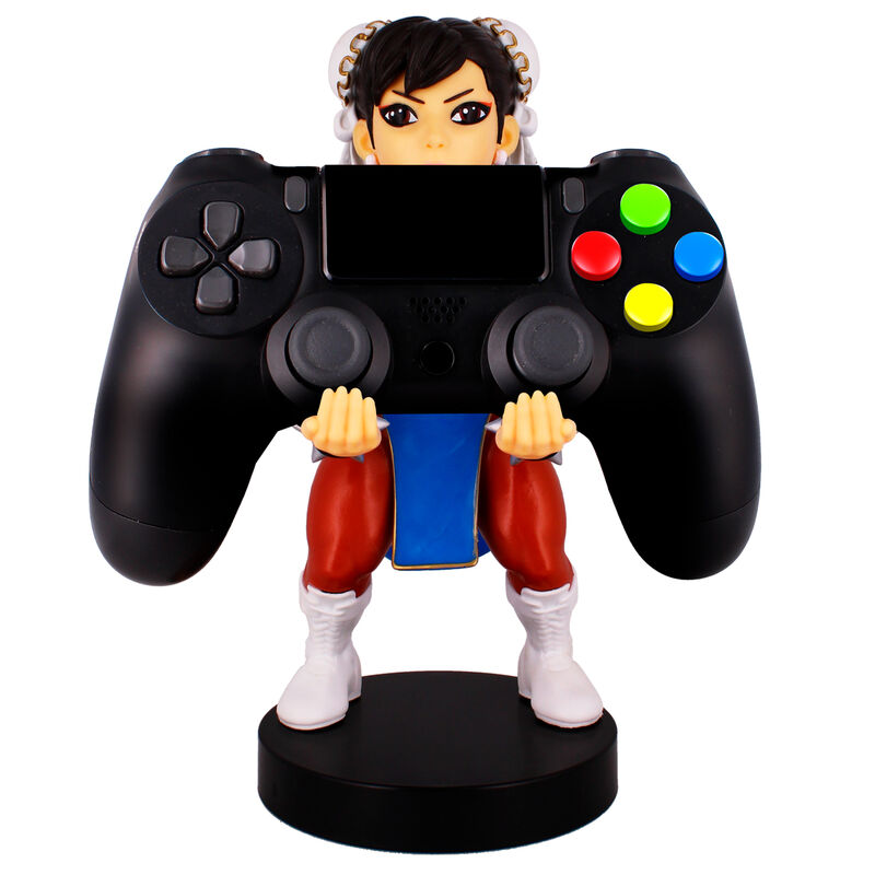 Street Fighter Chun Li figure clamping bracket Cable guy 20cm Nerdscape
