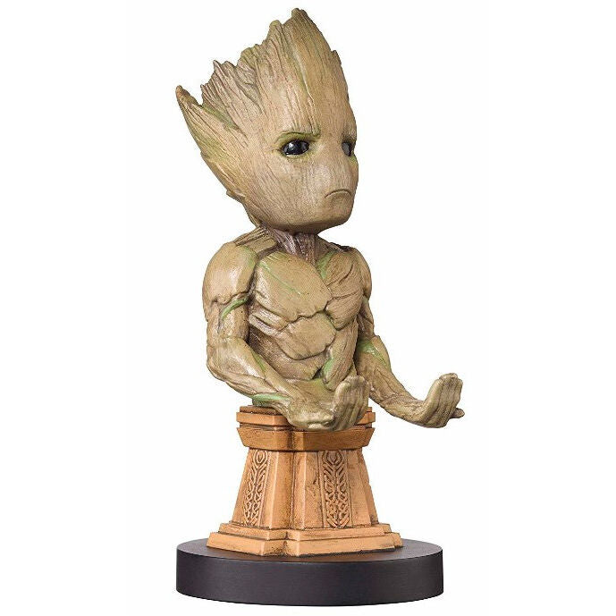 Marvel Guardians of the Galaxy Groot Plinth figure clamping bracket Cable guy 20cm Nerdscape