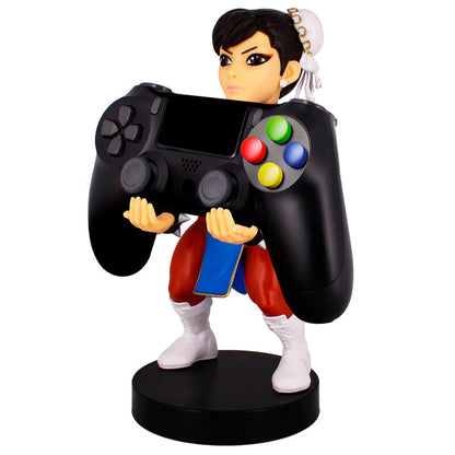 Street Fighter Chun Li figure clamping bracket Cable guy 20cm Nerdscape