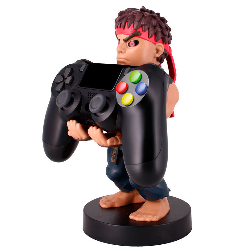 Street Fighter Evil Ryu figure clamping bracket Cable guy 20cm Nerdscape