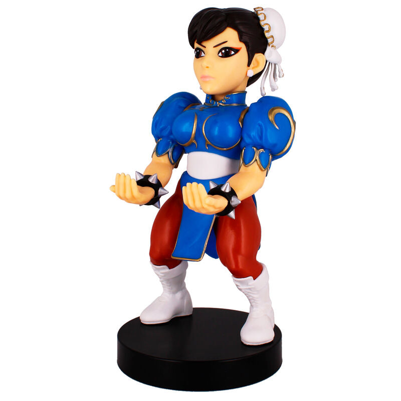 Street Fighter Chun Li figure clamping bracket Cable guy 20cm Nerdscape