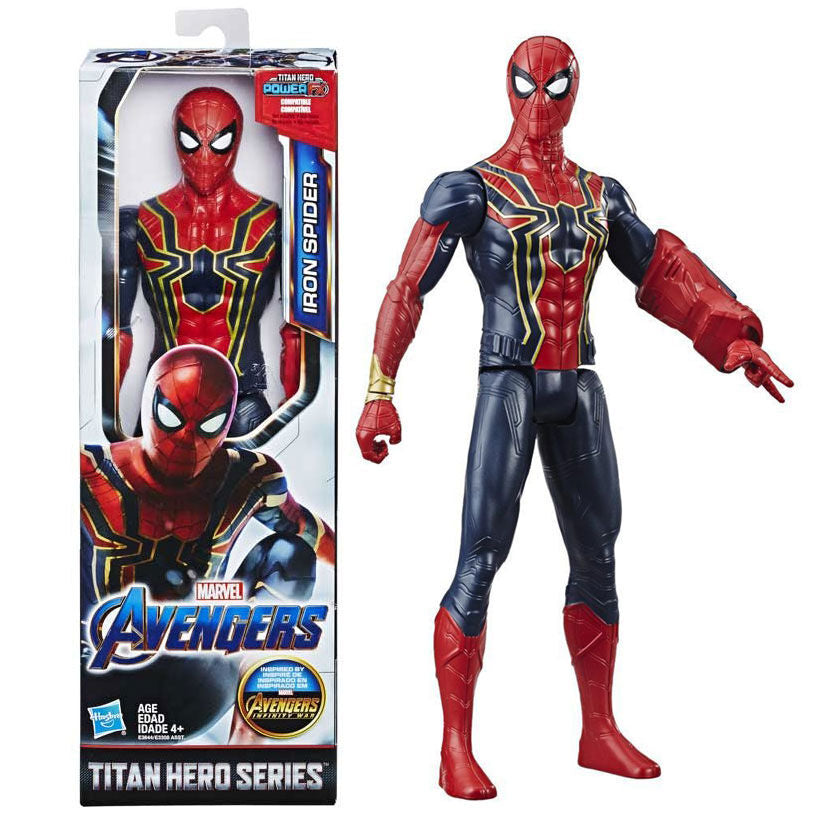 Marvel Avengers Iron Spider Titan Hero figure 30cm Nerdscape