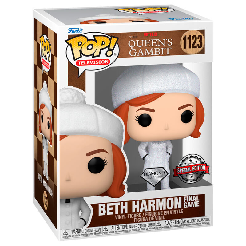 POP figure Queens Gambit Beth Finale Exclusive Nerdscape