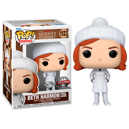 POP figure Queens Gambit Beth Finale Exclusive Nerdscape