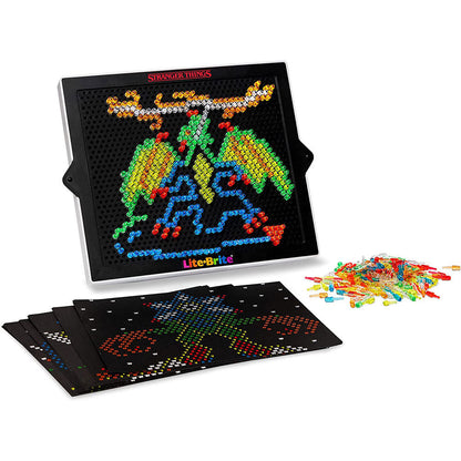 Stranger Things Lite Brite game Nerdscape