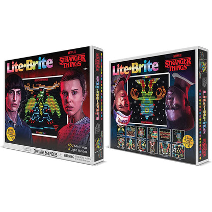 Stranger Things Lite Brite game Nerdscape