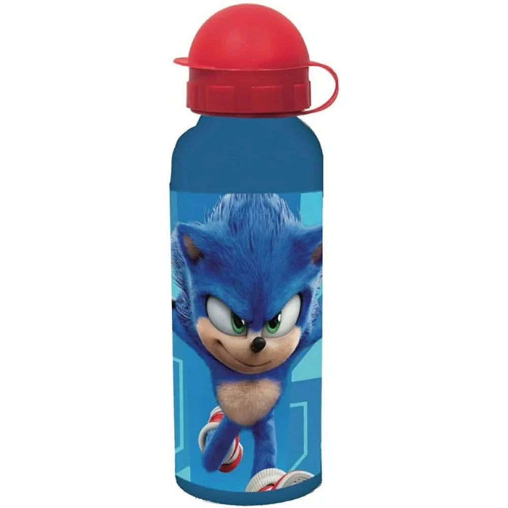 Sonic The Hedgehog aluminium bottle 520ml Nerdscape