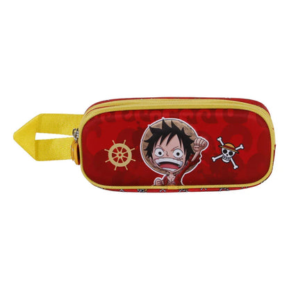 One Piece Luffy 3D double pencil case Nerdscape