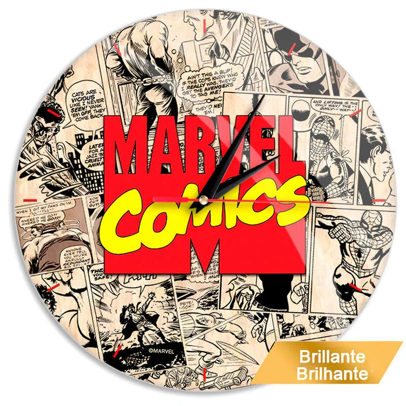 Marvel wall clock Nerdscape