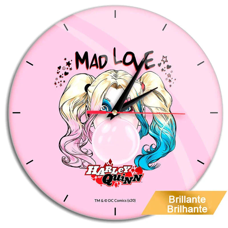 DC Comics Suicide Squad Harley Quinn wall clock Nerdscape