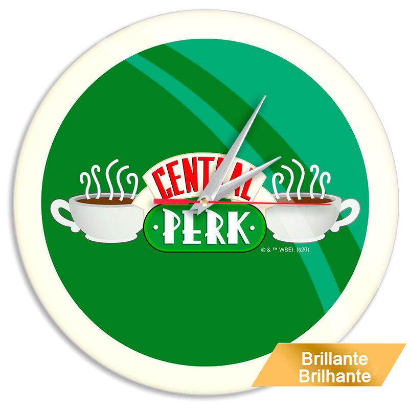 Friends Central Perk wall clock Nerdscape