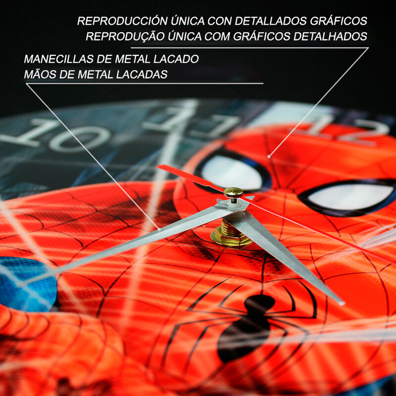Marvel Spiderman wall clock Nerdscape
