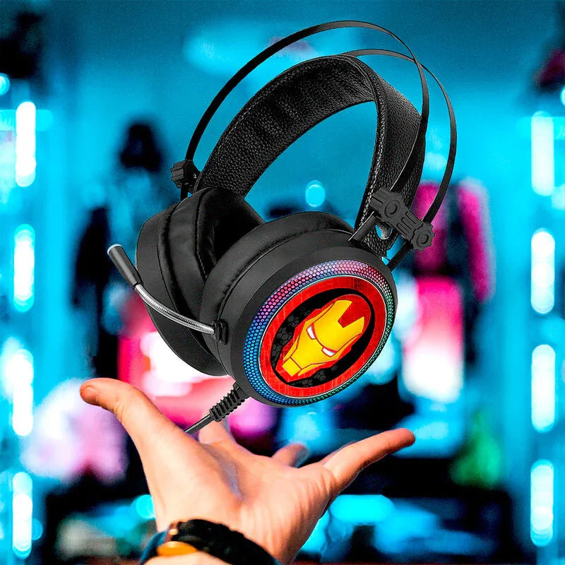 Marvel Iron Man Gaming headphones Nerdscape