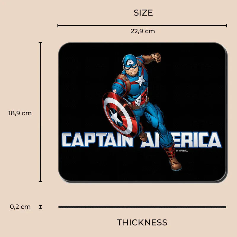 Marvel Captain America mouse pad Nerdscape