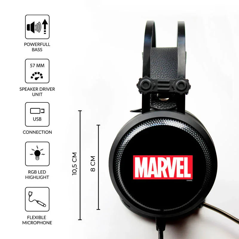 Marvel Gaming headphones Nerdscape