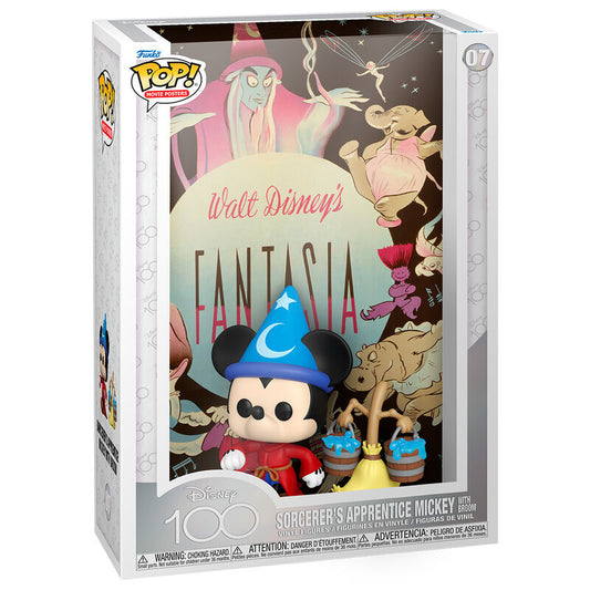 Funko Pop! Disney Fantasia Sorcerer's Apprentice Mickey 100th - Figura da Collezione Vinyl