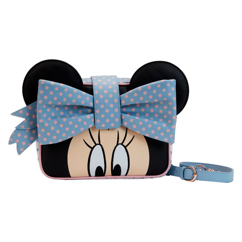 Loungefly Disney Minnie Mouse Pastel Polka Dot Crossbody bag - Nerdscape