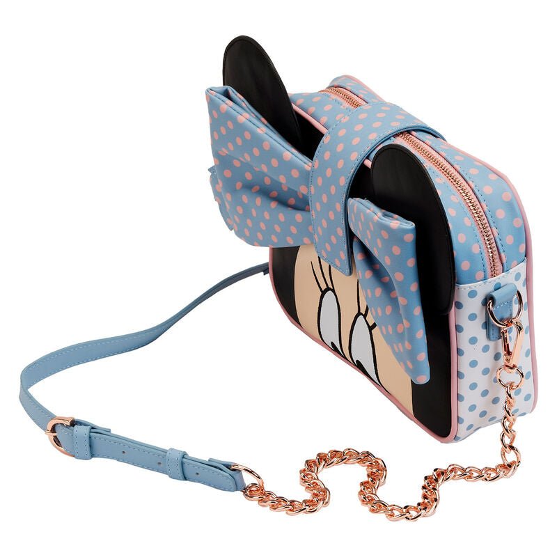Loungefly Disney Minnie Mouse Pastel Polka Dot Crossbody bag - Nerdscape