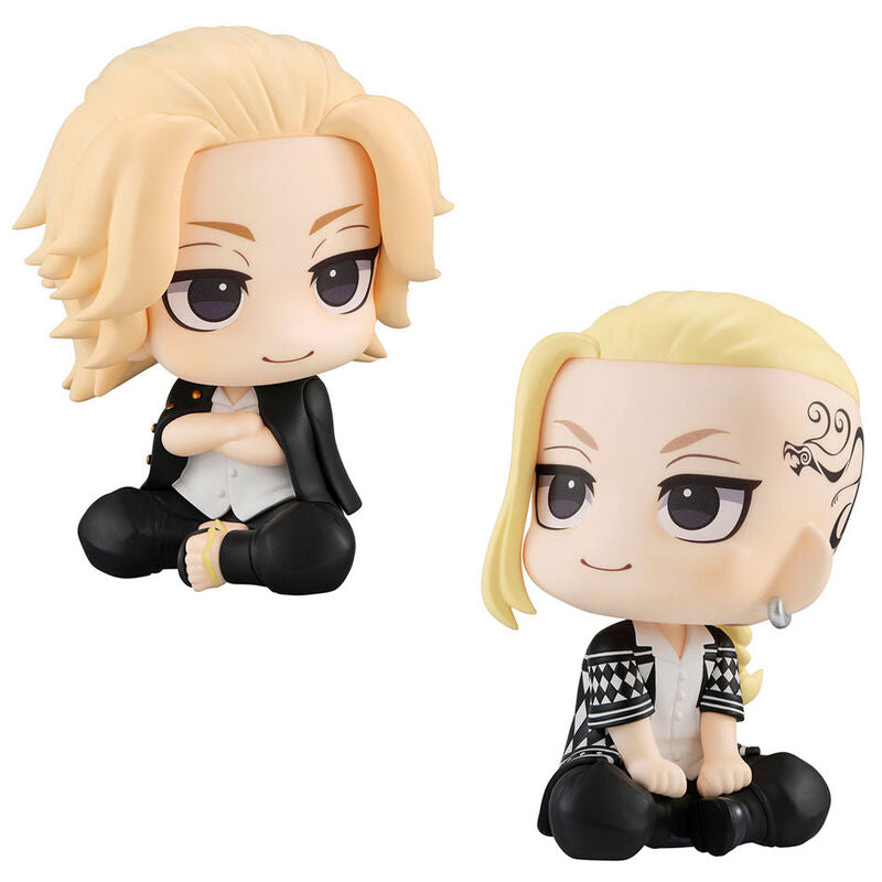 Pack 2 Figures Tokyo Revengers Look up Manjiro Sano and Ken Ryuguji 11cm Nerdscape