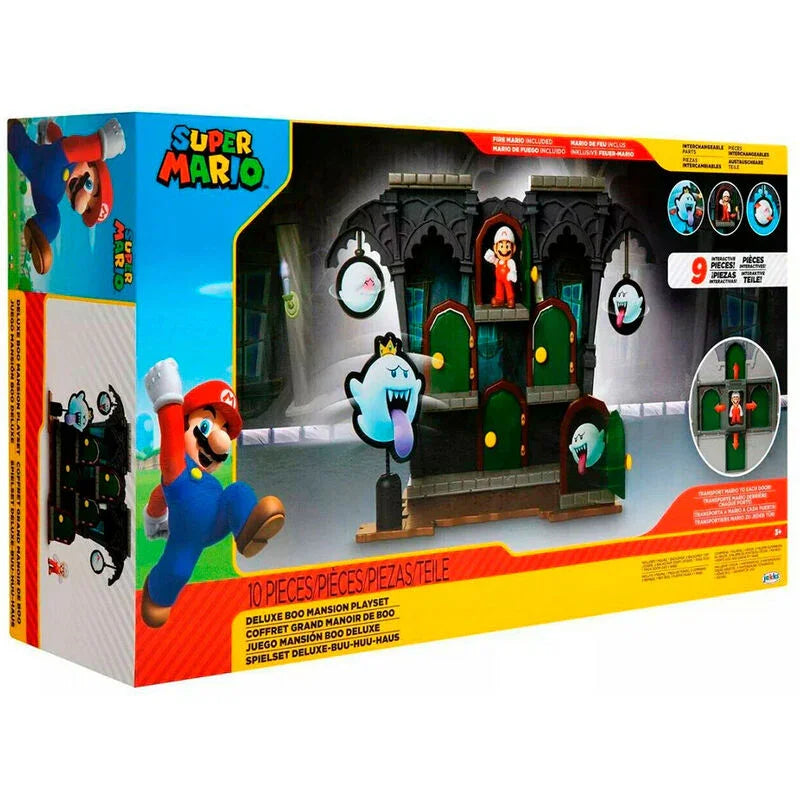 Super Mario Bros Deluxe Boo Mansion playset Nerdscape