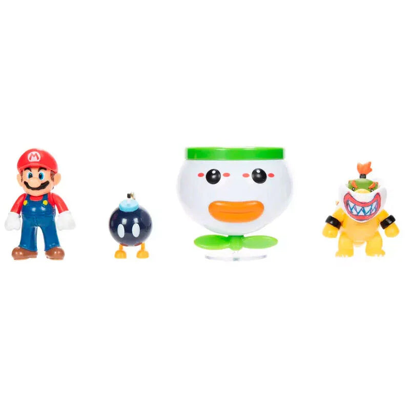 Funko Pop! Mario e Bowser Jr. Super Mario Bros - Figura da Collezione 6cm - Nerdscape Nerdscape