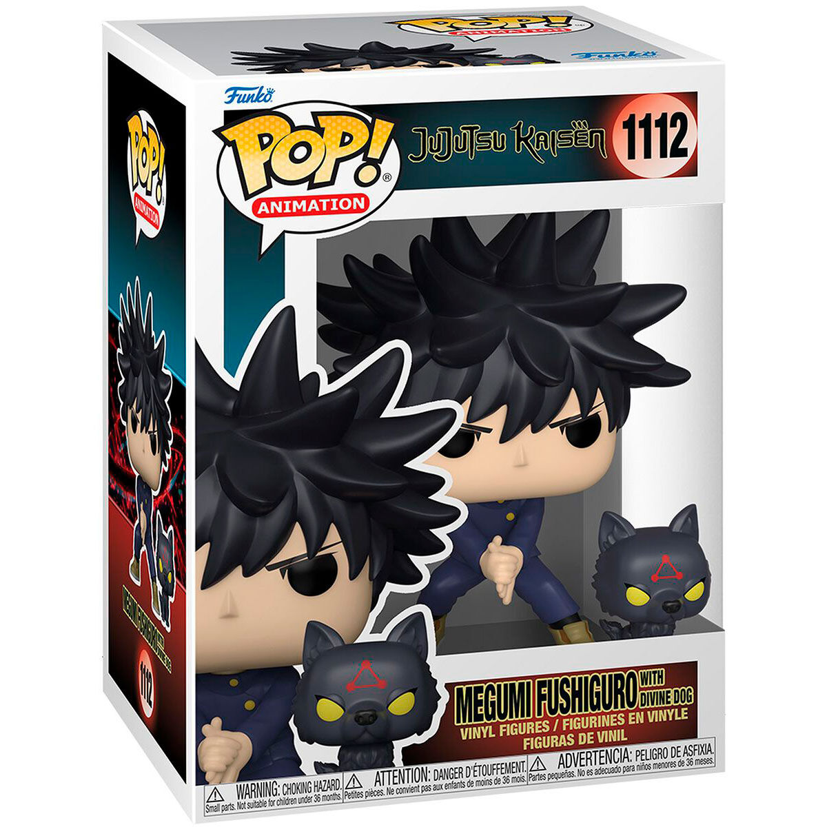Funko Pop! Jujutsu Kaisen Megumi - Figura da Collezione Vinyl Nerdscape