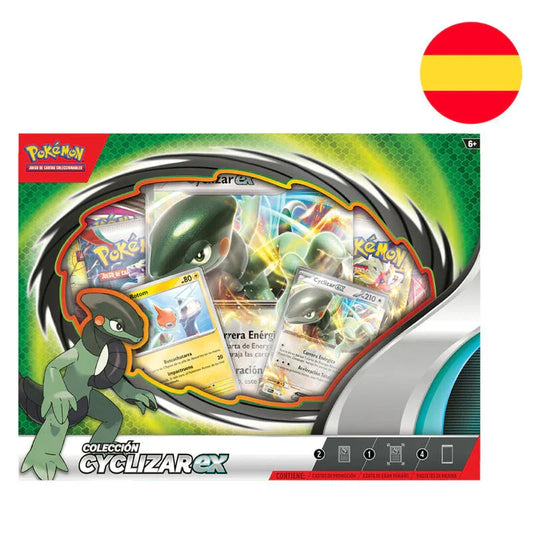 Cartes à collectionner Pokémon Ciclyzar Ex en blister espagnol