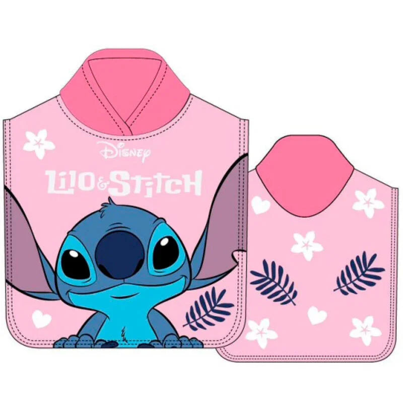 Disney Stitch microfibre poncho towel Nerdscape