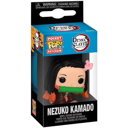 Pocket POP Keychain Demon Slayer Kimetsu no Yaiba Nezuko Kamado Nerdscape