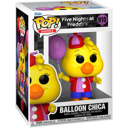 Funko Pop! Five Nights at Freddy's Balloon Chica - Figura da Collezione Vinyl Nerdscape