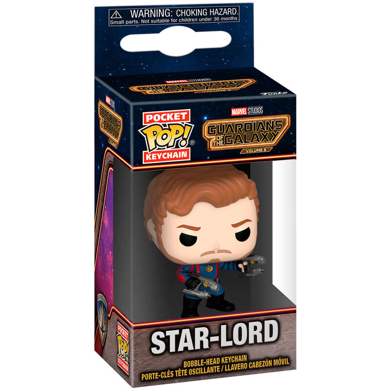 Funko Pop! Guardians of the Galaxy 3 Star-Lord - Figura da Collezione Vinyl Nerdscape