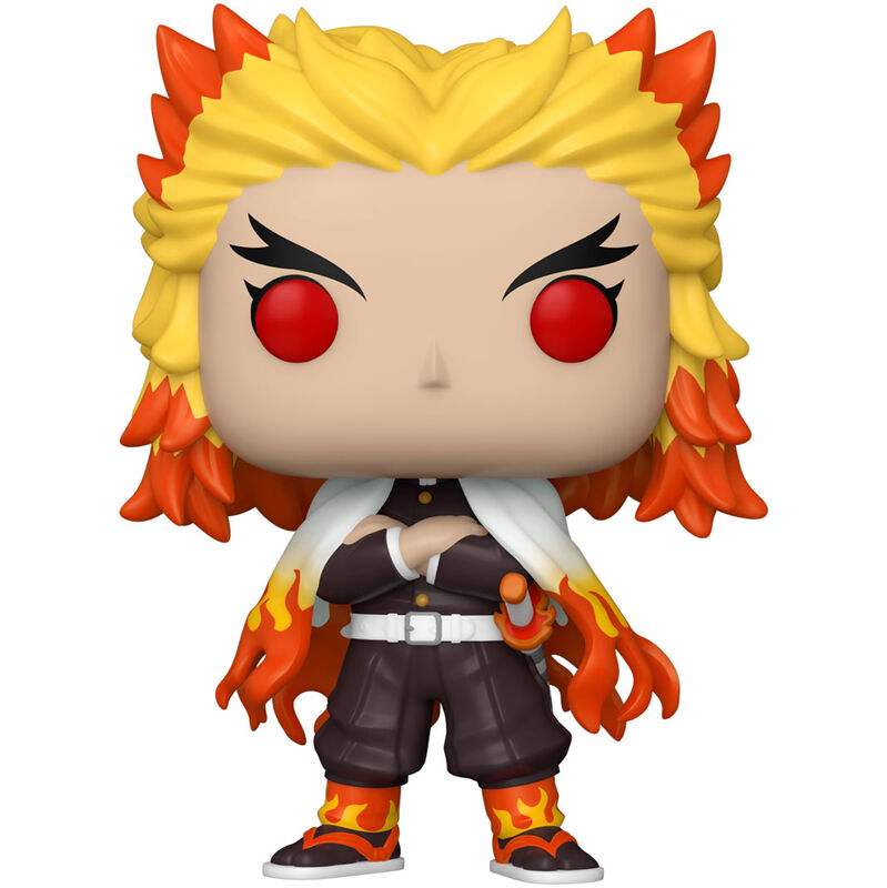 Funko Pop! Demon Slayer Kimetsu no Yaiba Kyojuro Rengoku - Figura da Collezione Vinyl Nerdscape