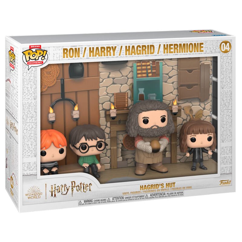 POP figure Moments Deluxe Harry Potter Hagrids Hut - Nerdscape