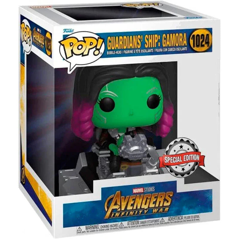 POP figure Marvel Avengers Infinity War Guardians Ship Gamora Exclusive Nerdscape